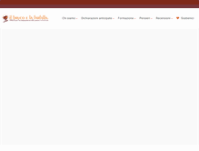 Tablet Screenshot of ilbrucoelafarfalla.org